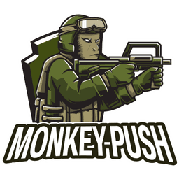 MonkeyPUSH logotipas